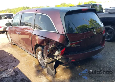 2016 Honda Odyssey Ex-L z USA, uszkodzony, nr VIN 5FNRL5H67GB037269